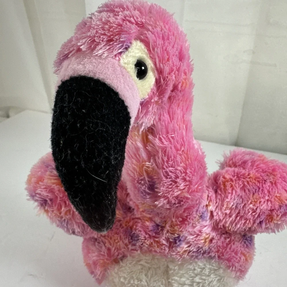 Fiesta Toys Pink Flamingo Inches My Bird Stuffed Animal Plush Pet 9.5